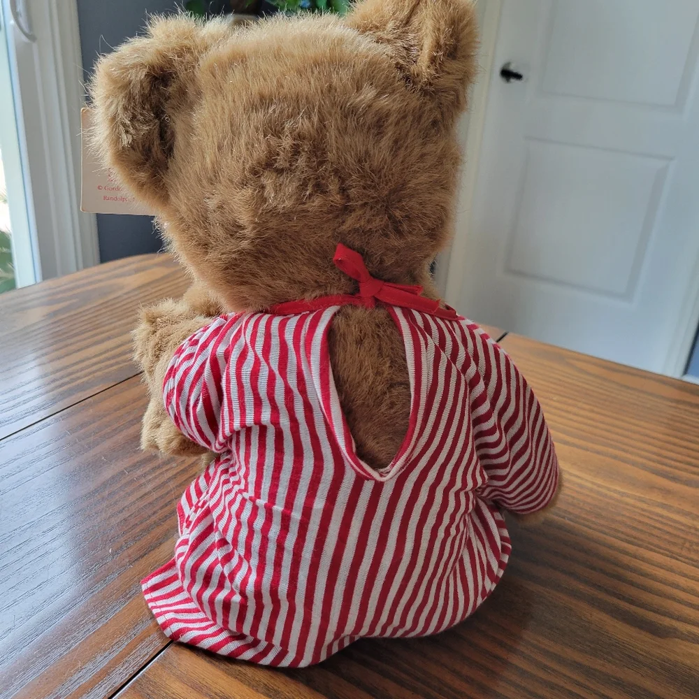 Vintage SCHMID 1984 Musical Collectibles Stuffed Bear By Gordon Fraser